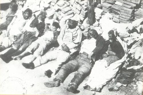 Massacres of the Armenians.