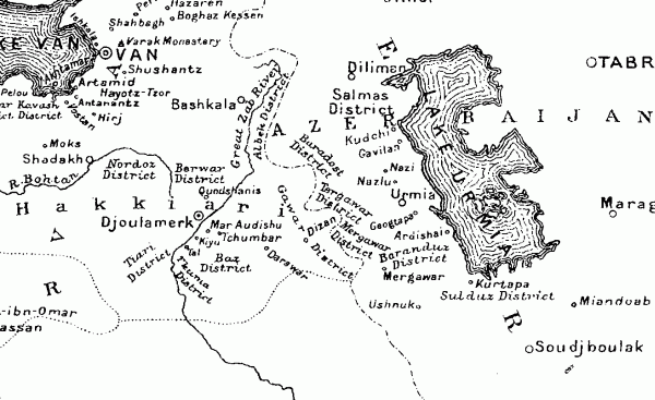 1916: Van, Djoulamerk, Bashkala, Diliman, Urmia, Soudjboulak and Tabriz.