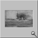 Battleship Goeben. Germany faked its sale to Turkey. German officers and sailors opperated it.