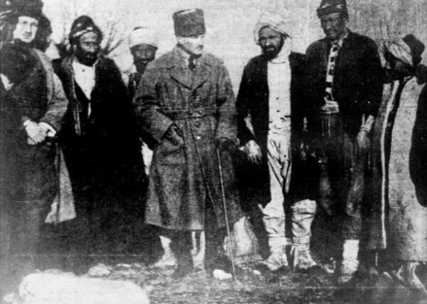Mustafa Kemal and his Kurdish allies. After the Armenians, Assyrians and Hellenes, his allies would be killed.