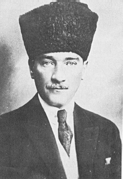 Mustafa Kemal. The Turks still idolize him just like the Germans idolized Adolf Hitler.