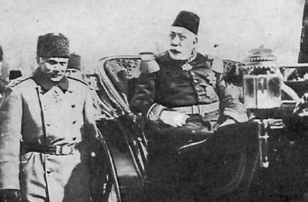 Mohammed V, late Sultan of Turkey, brother of Abdul Hamid, "the great assassin".