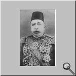 Mohammed V, late Sultan of Turkey, brother of Abdul Hamid, "the great assassin".