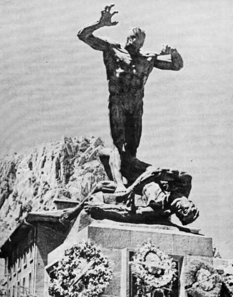 The Turkish monument at Afion Karahissar for the victory and extermination of their enemies.