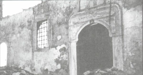 Destruction of the Church of Saints Constantine and Helene of Ypsomatheion.