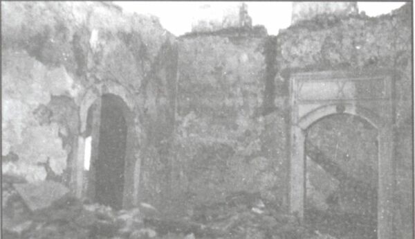 Destruction of the Church of Saints Constantine and Helene of Ypsomatheion.