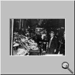 Looting and destruction of a Hellenic shop.