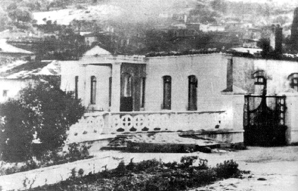 The church of Saint Anne in the village of Agridia. In 1999 a 6 year old Hellenic boy was burned alive by the Turks in Imvros.