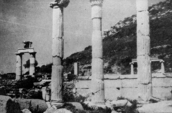 Ephesus, Ionia. Ruins of the Temple of Artemis.