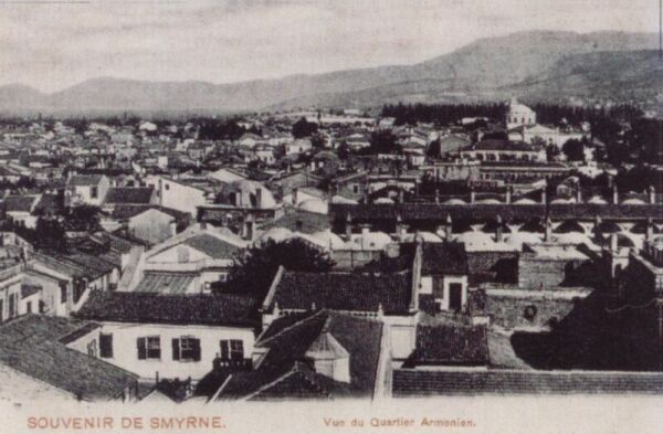 The Armenian quarter of Smyrna: before the fire.