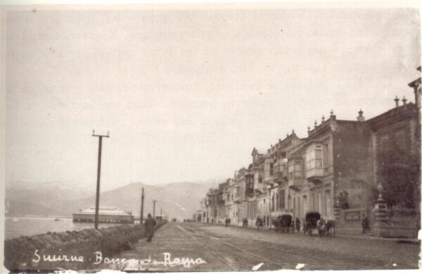 The Bank of Rome in Smyrna: before the fire.