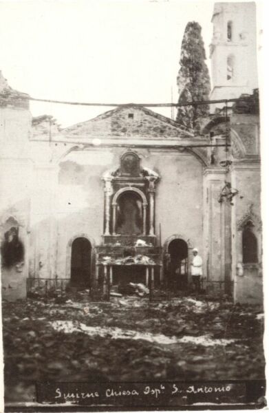 The church of the Saint Antonios Hospital.