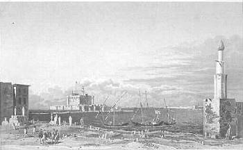 The Qaitbay fort , circa 1798