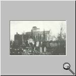 The Hellenic Hospital in Smyrna. Burnt.