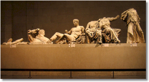 The Parthenon Marbles, east pediment