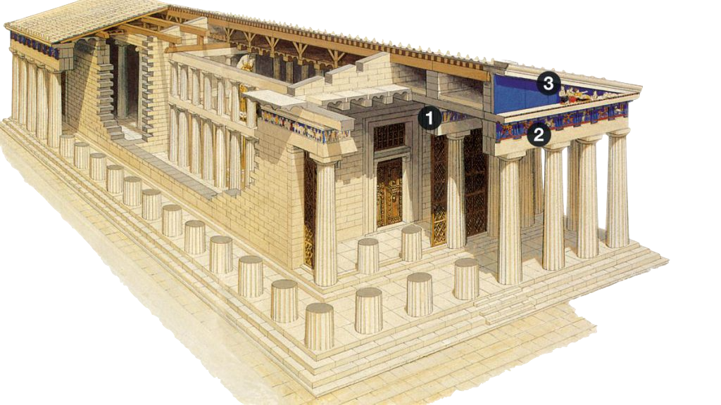 Details about   Brussels Royal Museum 23449 LL B P Series Parthenon Model 