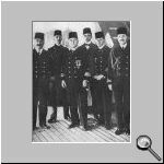 German and Turkish officers on board the Goeben