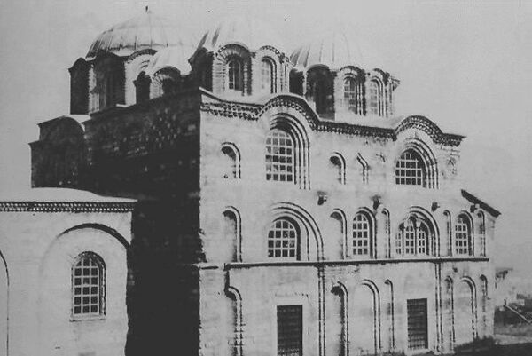 Constantinople. The medieval church of Pammacaristos.