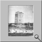 Constantinople. A tower of the ancient walls.