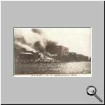 Buildings on fire at the quay. 13-14.Sep.1922.
