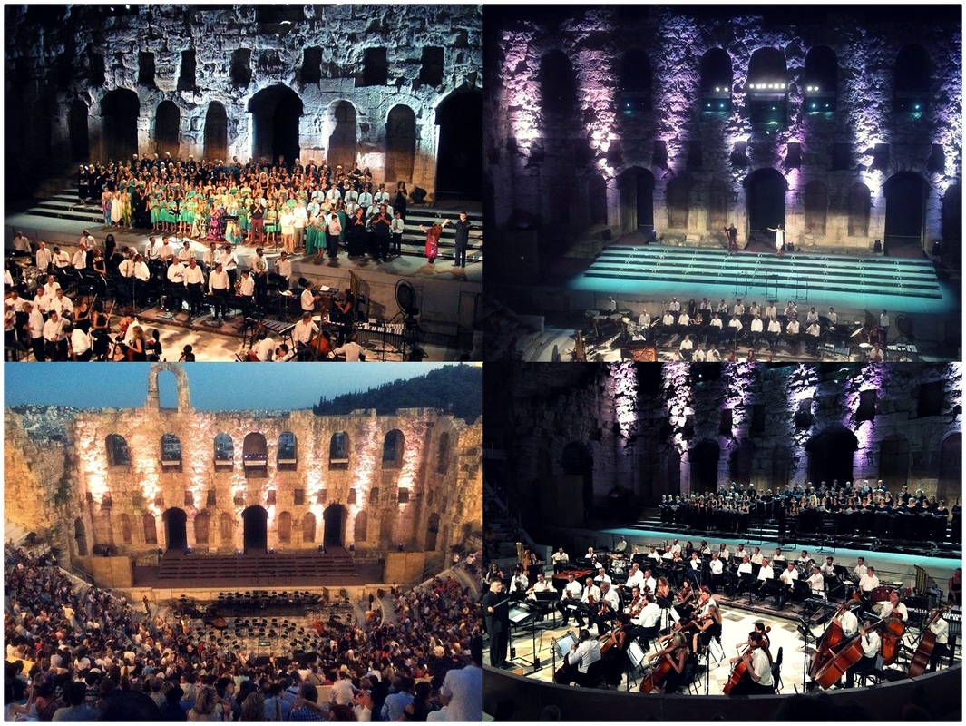 The Official Opening Ceremony which took place at the Odeum of Herodes Atticus at the first day of the congress.